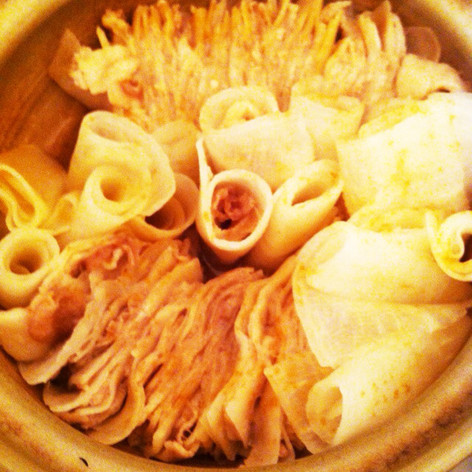 【材料2つ！】大根と豚肉のミルフィーユ鍋