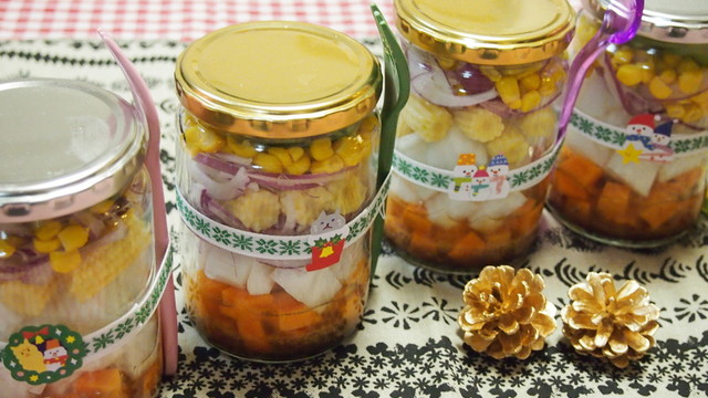 Nyで大人気 メイソンジャー サラダ レシピ 作り方 By とまとママ クックパッド