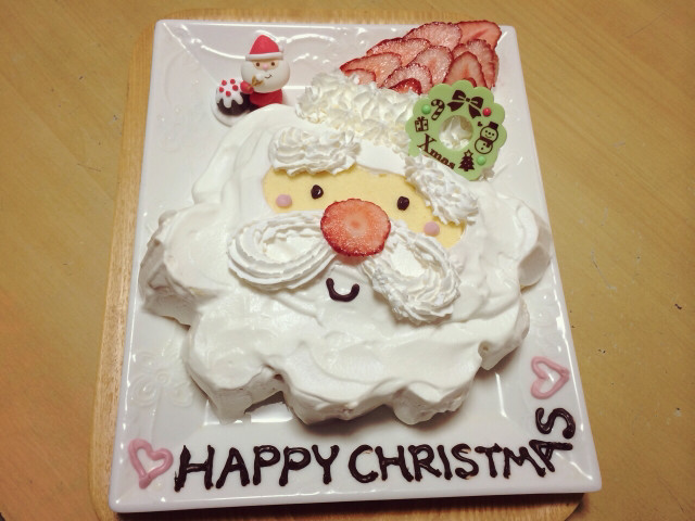 クリスマス☆サンタケーキの画像