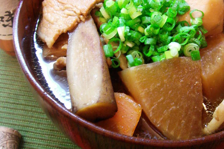 おかずになる 豚汁 レシピ 作り方 By バナナざくろ クックパッド