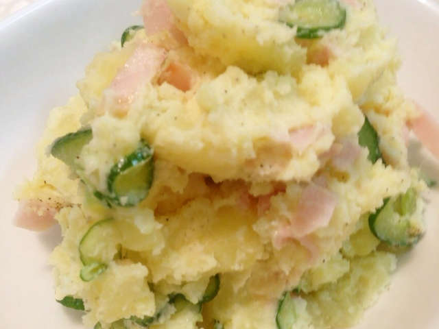 材料3つで シンプルポテトサラダ レシピ 作り方 By てらざきまなみ クックパッド