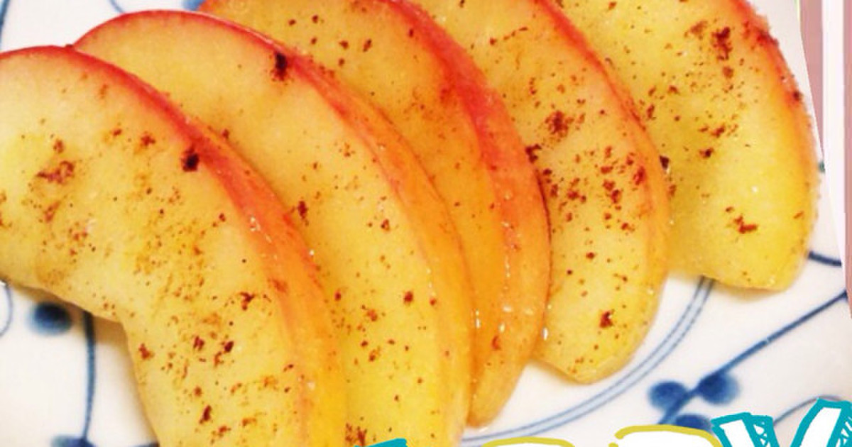 黒糖シナモン焼きリンゴのレシピ