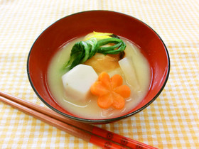 京風お雑煮 ~白みそ仕立て~