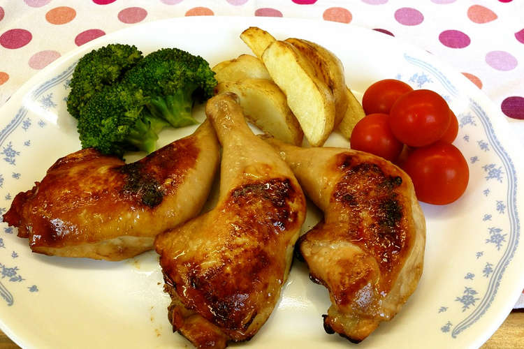 グリルdeローストチキン レシピ 作り方 By よりみち クックパッド