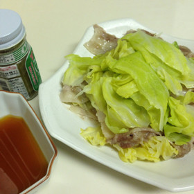 *キャベツと豚バラ*レンジで重ね蒸し