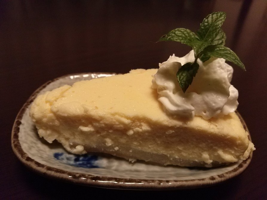 洋梨のよーぐるチーズケーキの画像