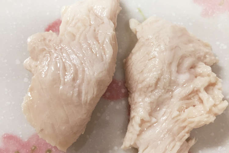 離乳食 後期後半 鶏ささみと鶏スープ レシピ 作り方 By Snow Mama クックパッド 簡単おいしいみんなのレシピが355万品