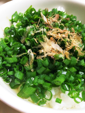 シンプルで簡単☆ネギたっぷり丼