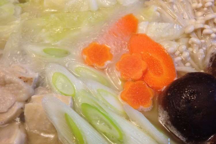 専門店の味をご家庭で 元祖博多風 水炊き レシピ 作り方 By ようじずふぁくとりー クックパッド