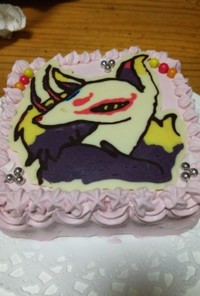 妖怪ウォッチキュウビのケーキ