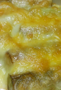 長ネギのチーズ焼き