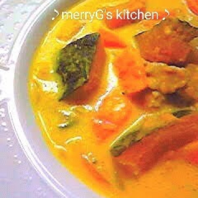 簡単 カボチャの クリーミー シチュー レシピ 作り方 By Merryg クックパッド 簡単おいしいみんなのレシピが361万品