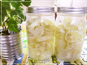 手作りのお飲み物を☆レモンシロップ