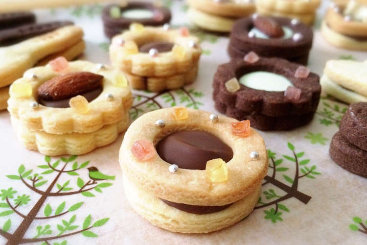 クリスマスにも チョコサンドクッキー レシピ 作り方 By はなっこ５５ クックパッド 簡単おいしいみんなのレシピが350万品