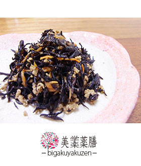 ひじきのひき肉生姜炒め 薬膳 血虚レシピ