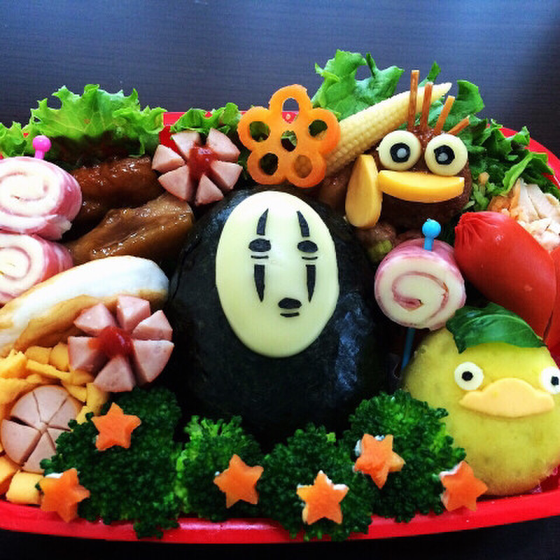 みんなが作ってる キャラ弁 カオナシのレシピ クックパッド 簡単おいしいみんなのレシピが370万品