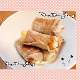 おかずに、お弁当に、豚肉ちくわロール