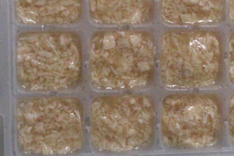 ささみの冷凍保存 離乳食中期 レシピ 作り方 By カナティー クックパッド 簡単おいしいみんなのレシピが355万品