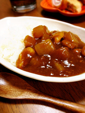 ちょっと節約ちょっと時短の大根カレー