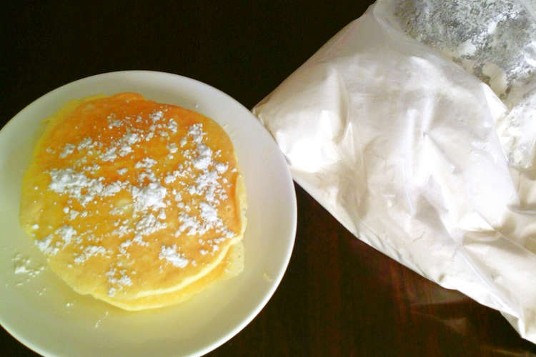 強力粉で自家製ホットケーキミックス レシピ 作り方 By 松ぼっくり クックパッド 簡単おいしいみんなのレシピが350万品