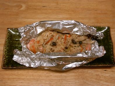 鮭のホイル焼（マヨネーズ）の写真