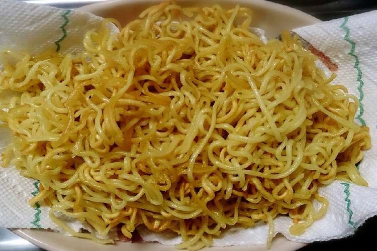 パリパリふわふわ中華麺 あんかけ用 レシピ 作り方 By Komasame クックパッド 簡単おいしいみんなのレシピが377万品