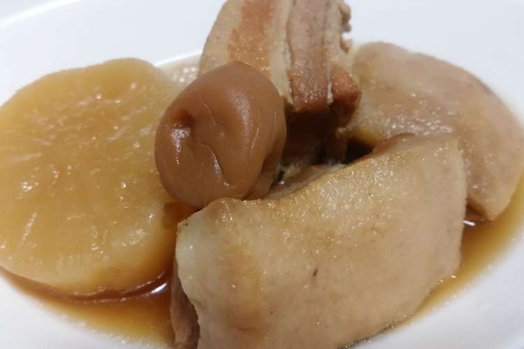 さっぱりトロトロ 梅豚角煮 レシピ 作り方 By うぃね クックパッド 簡単おいしいみんなのレシピが353万品