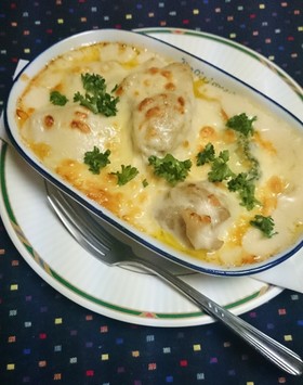 ポトフのリメイク♡ポテチキングラタン~