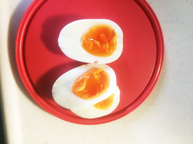 レンジで半熟♡茹で卵の画像