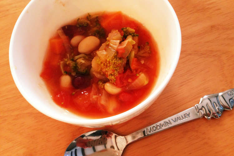 離乳食中期 大活躍 トマト味野菜スープ レシピ 作り方 By ポポリん クックパッド 簡単おいしいみんなのレシピが360万品