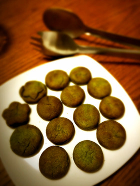 簡単☆トースターで青汁クッキー♪