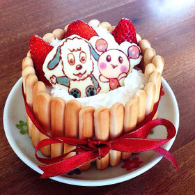 1歳*誕生日ケーキ わんわん