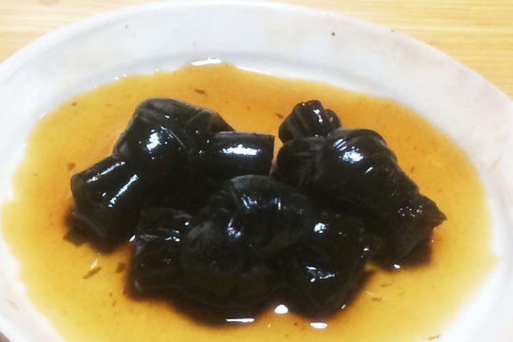 結び昆布の佃煮 めっちゃ簡単 レシピ 作り方 By ままん家 クックパッド 簡単おいしいみんなのレシピが375万品