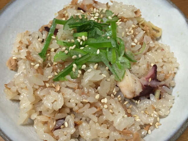 シーチキンとタコのご飯 By えいちゃんです クックパッド 簡単