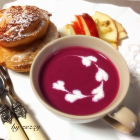 ブレンダーで!簡単♥ビーツのスープ