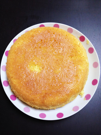 炊飯器でレモンケーキの写真