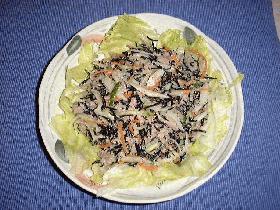 ヘルシー♪ひじきのごまマヨネーズ和え
