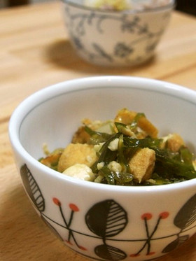 切り昆布とベビーホタテの炒り煮