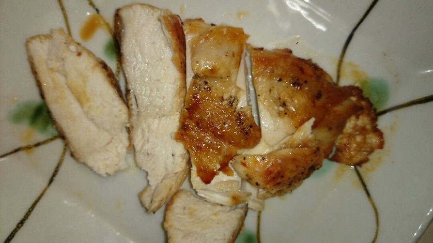 胸鶏肉の焼き方の画像