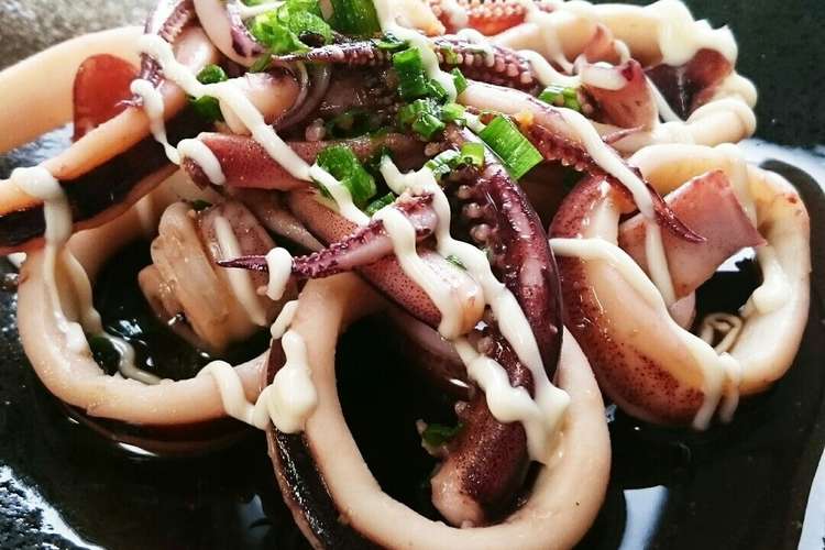 居酒屋風のイカの照りマヨ焼き レシピ 作り方 By ちび坊ママ クックパッド 簡単おいしいみんなのレシピが352万品