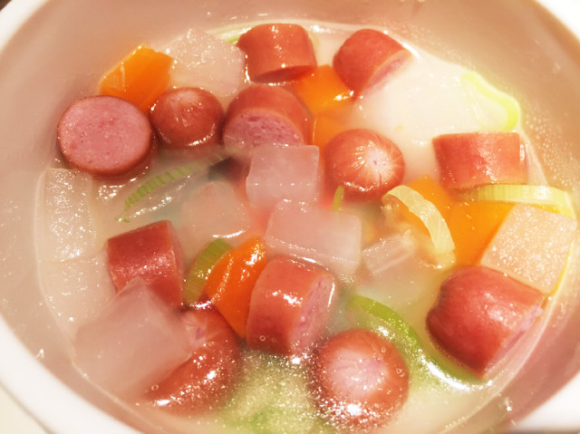 野菜スープ☆離乳食にもの画像