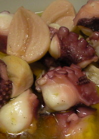 タコのオリーブ油煮；スペイン風