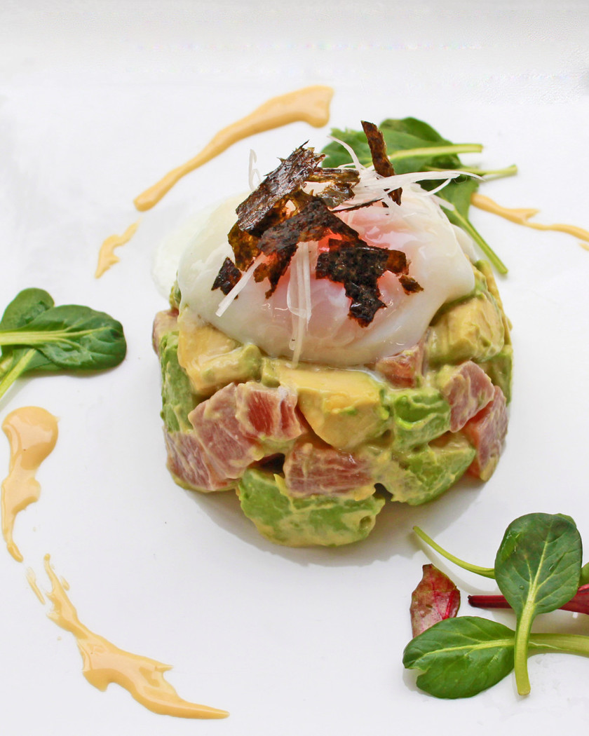 まぐろとアボカドの和風タルタル 温玉添え by JA全農たまご 【クックパッド】 簡単おいしいみんなのレシピが349万品