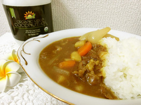 ココナッツオイルdeカレー☆