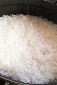 ストウブで餅米を炊く時の水の分量、炊き方