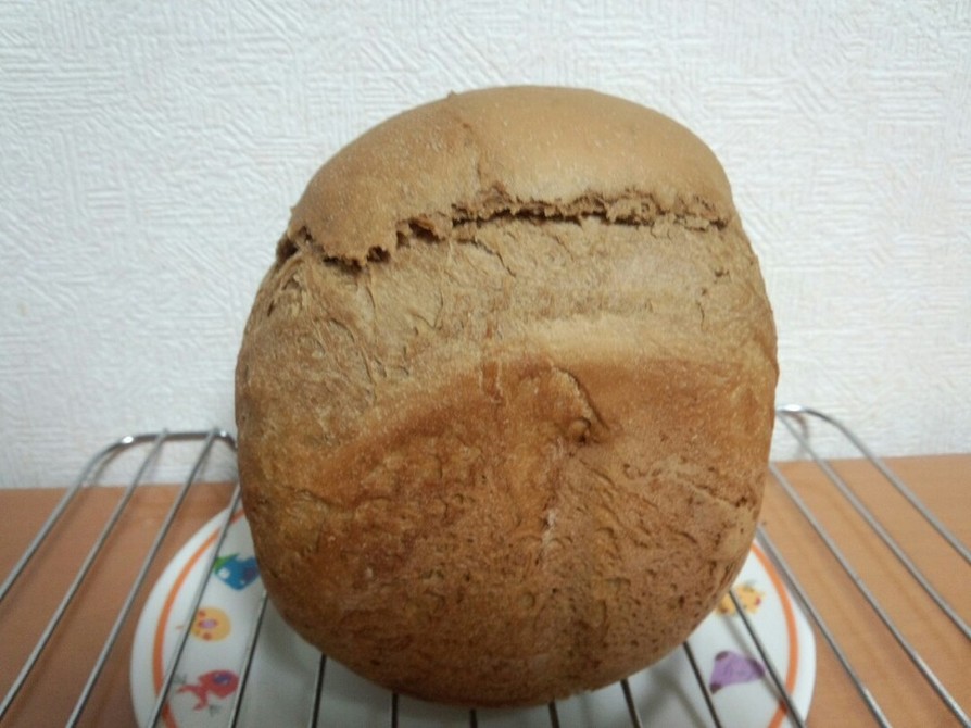 早焼き♪コーヒー豆乳食パン（ノンオイル）の画像