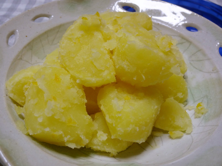 ゆず塩で「粉ふき芋」の画像
