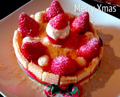 離乳食 可愛い&お洒落 クリスマスケーキの写真