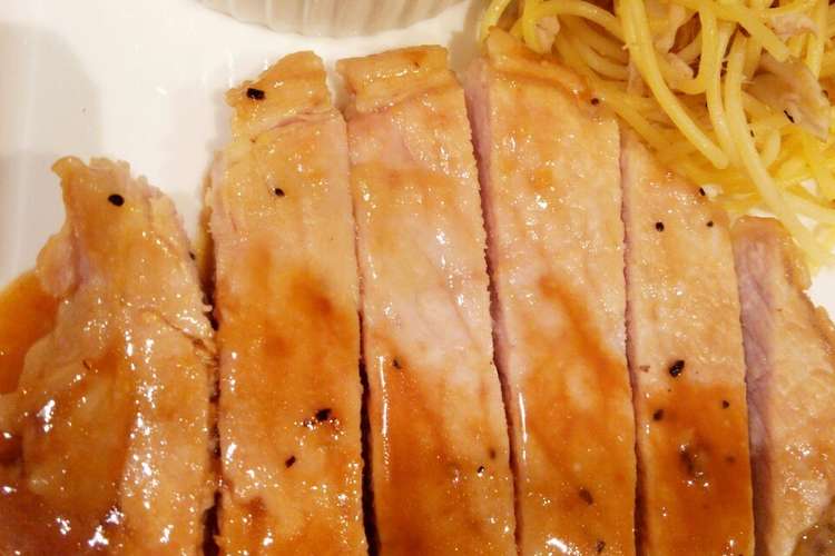 にんにくバター醤油のポークソテー レシピ 作り方 By Gatto クックパッド