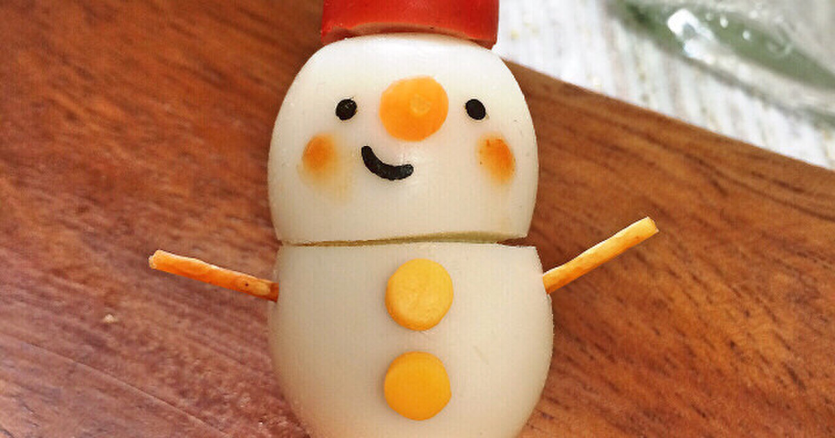 簡単 クリスマスキャラ弁にうずら雪だるま レシピ 作り方 By Maa12 クックパッド